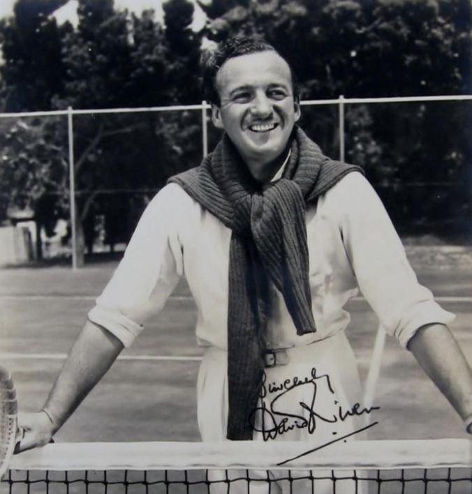 När David Niven spelade tennis i Tyringe